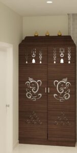best pooja unit design in chennai by innovative space interiors top class interior designer in chennai8