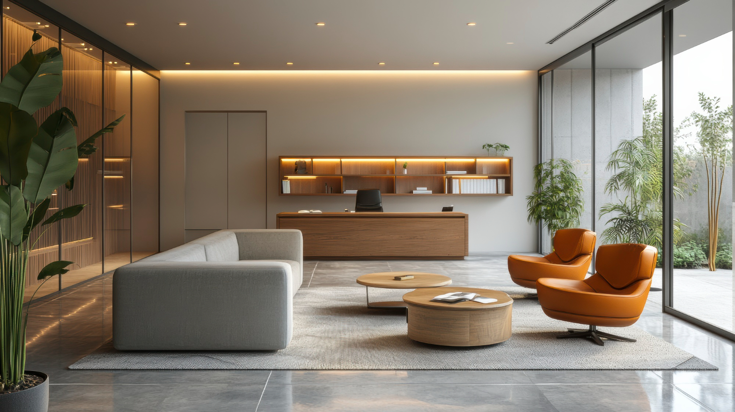 reception interiors